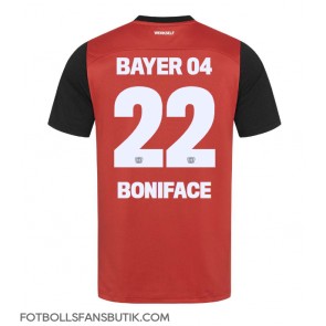 Bayer Leverkusen Victor Boniface #22 Replika Hemmatröja 2024-25 Kortärmad